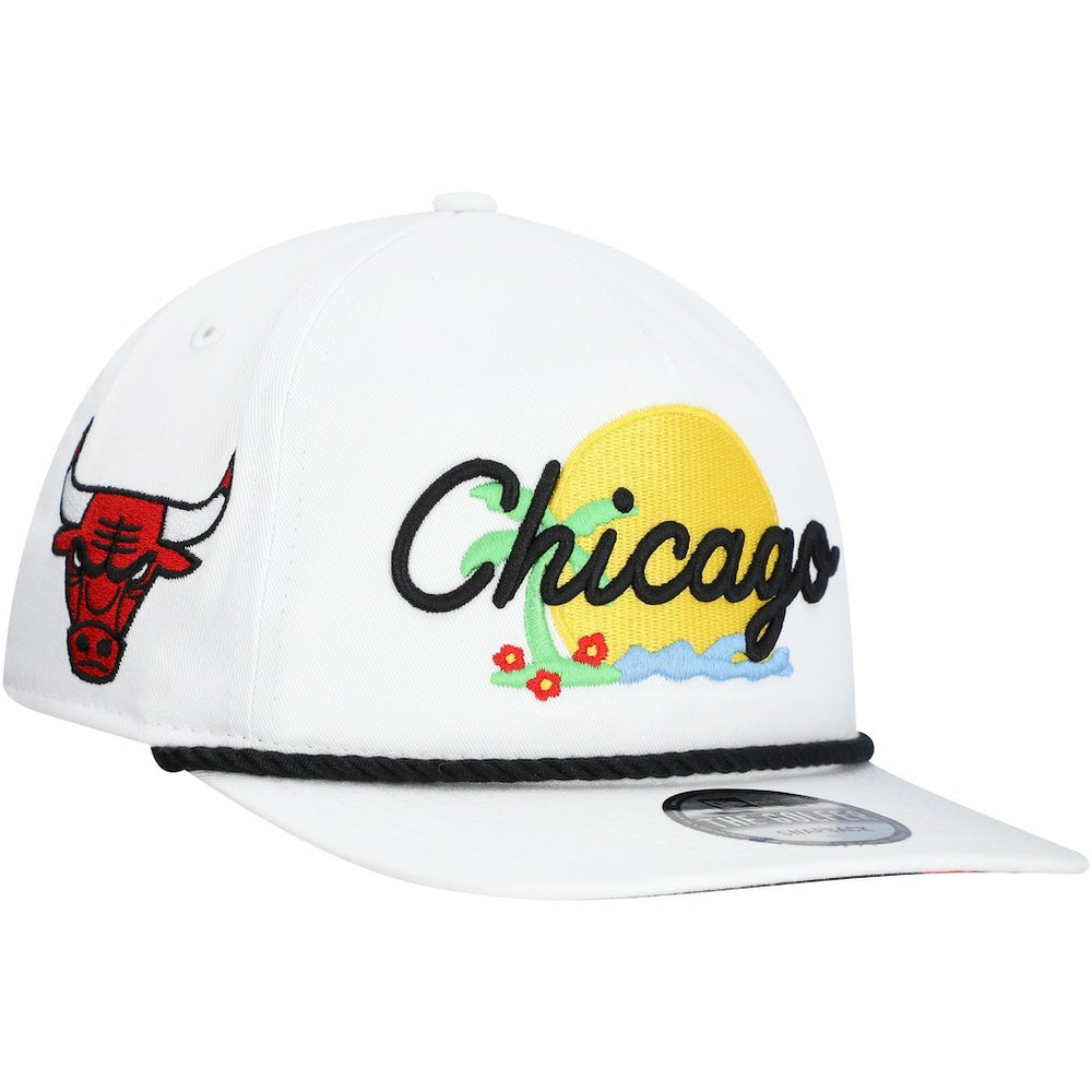 Chicago Bulls Island Oasis Golfer Snapback Hat Outlet