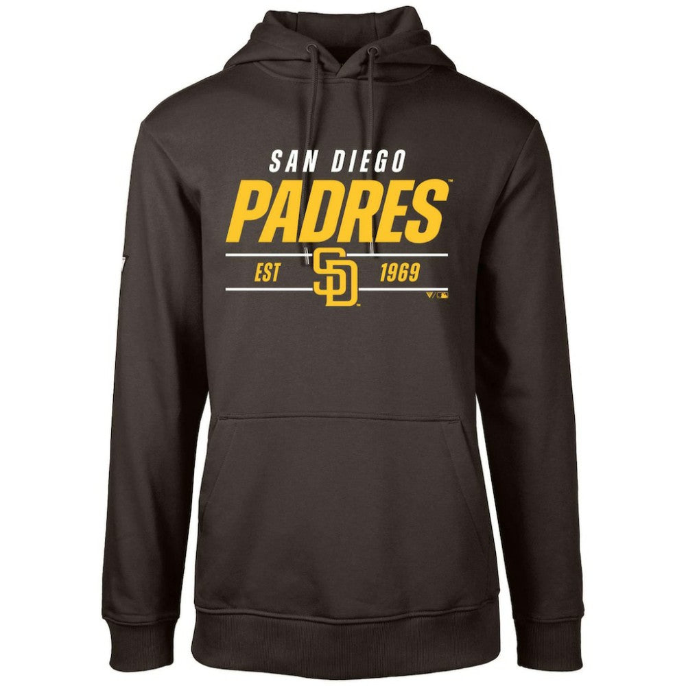 San Diego Padres Levelwear Podium Turnover Pullover Hoodie | MLB Shop