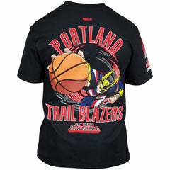Portland Trail Blazers Hyperfly Unisex NBA x My Hero Academia All Might Smash T-Shirt Online