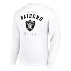 Las Vegas Raiders Starter Team Logo Pullover Sweatshirt