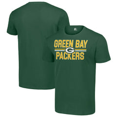 Green Bay Packers Starter Team Mesh Print Graphic T-Shirt