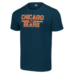 Chicago Bears Starter Team Mesh Print Graphic T-Shirt