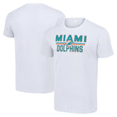 Miami Dolphins Starter Team Mesh Print Graphic T-Shirt