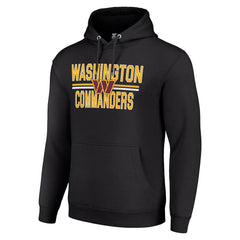 Washington Commanders Starter Unisex Team Mesh Print Graphic Tri-Blend Pullover Hoodie