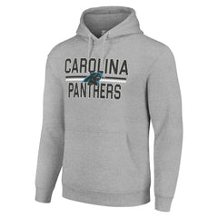 Carolina Panthers Starter Unisex Team Mesh Print Graphic Tri-Blend Pullover Hoodie