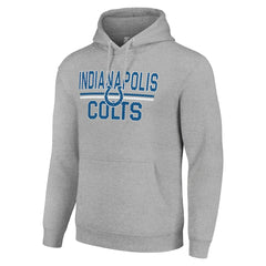 Indianapolis Colts Starter Unisex Team Mesh Print Graphic Tri-Blend Pullover Hoodie
