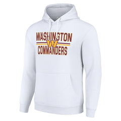 Washington Commanders Starter Unisex Team Mesh Print Graphic Tri-Blend Pullover Hoodie