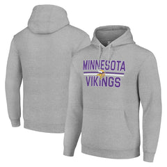 Minnesota Vikings Starter Unisex Team Mesh Print Graphic Tri-Blend Pullover Hoodie