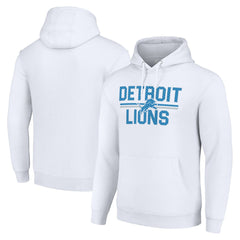 Detroit Lions Starter Unisex Team Mesh Print Graphic Tri-Blend Pullover Hoodie