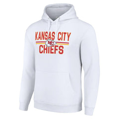 Kansas City Chiefs Starter Unisex Team Mesh Print Graphic Tri-Blend Pullover Hoodie