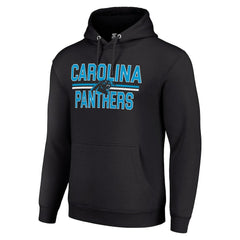 Carolina Panthers Starter Unisex Team Mesh Print Graphic Tri-Blend Pullover Hoodie