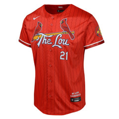 Lars Nootbaar St. Louis Cardinals Nike Youth 2024 City Connect Limited Player Jersey | MLB On Sale