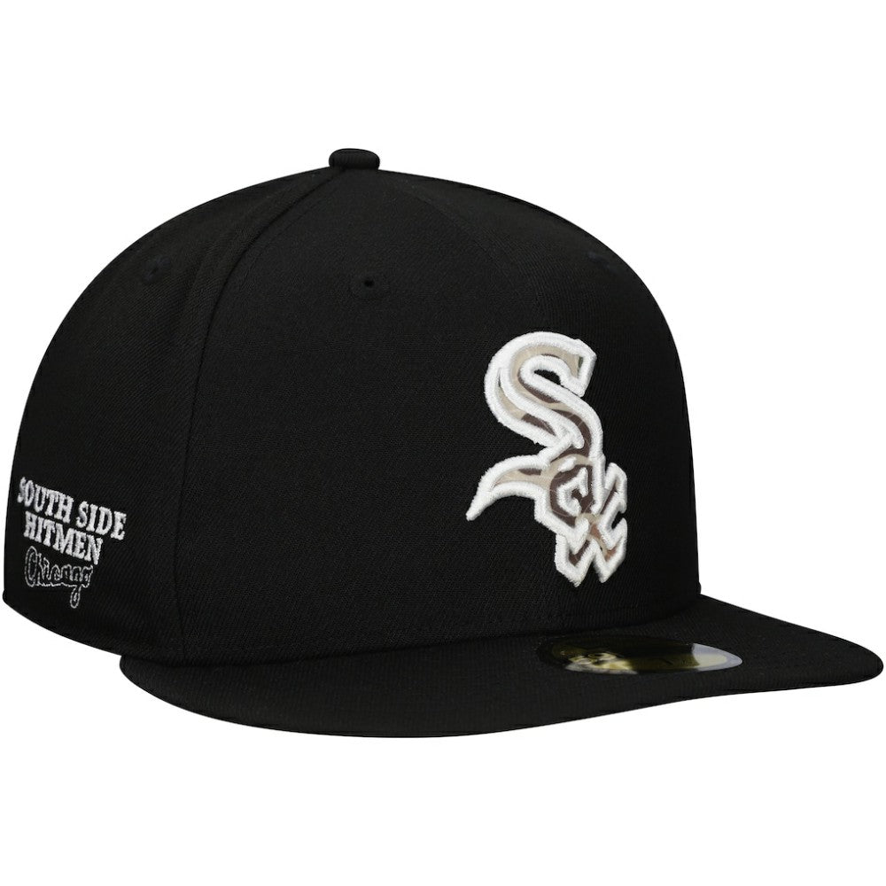 Chicago White Sox New Era Troop Chant Camo Undervisor 59FIFTY Fitted Hat | MLB New
