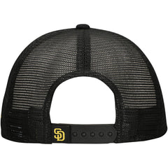 San Diego Padres New Era Retro Bold A-Frame Trucker 9FORTY Adjustable Hat | MLB Discount