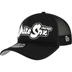 Chicago White Sox New Era Retro Bold A-Frame Trucker 9FORTY Adjustable Hat | MLB US