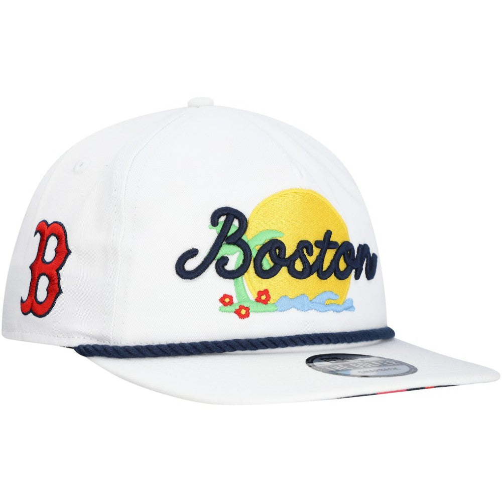 Boston Red Sox New Era Paradise Golfer Adjustable Hat | MLB Near me