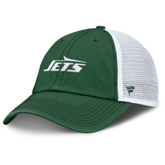 New York Jets Fanatics Trucker Adjustable Hat