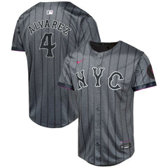 Francisco Alvarez New York Mets Nike Youth 2024 City Connect Limited Player Jersey | MLB Sale