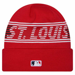 St. Louis Cardinals New Era Authentic Collection Cuffed Knit Hat | MLB Discount