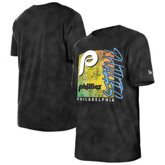 Philadelphia Phillies New Era Women's Sport Classics Enzyme Wash Oversized T-Shirt | MLB Sale