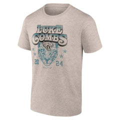 Jacksonville Jaguars Fanatics Luke Combs x Growin' Up and Gettin' Old Tour T-Shirt