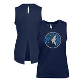 Minnesota Timberwolves Levelwear Women's Paisley Core V-Neck Tank Top For Sale
