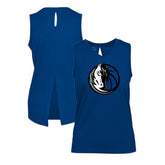 Dallas Mavericks Levelwear Women's Paisley Core V-Neck Tank Top sale Discount