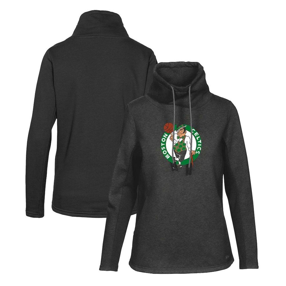 Boston Celtics Levelwear Women's Loop Core Funnel Neck Pullover Sweatshirt Online