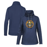 Denver Nuggets Levelwear Women's Loop Core Funnel Neck Pullover Sweatshirt sale Outlet