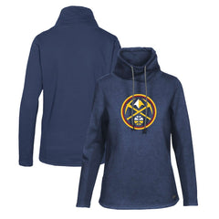 Denver Nuggets Levelwear Women's Loop Core Funnel Neck Pullover Sweatshirt sale Outlet