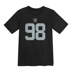 Las Vegas Raiders Nike Maxx Crosby Preschool Player Name & Number T-Shirt