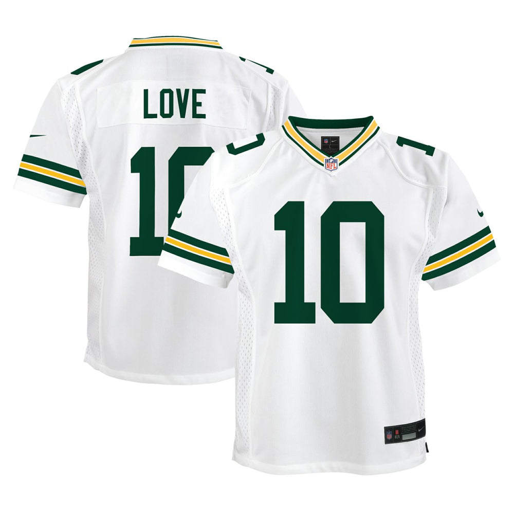 Green Bay Packers Nike Jordan Love Youth Game Jersey