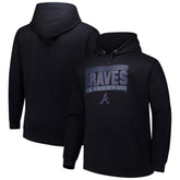 Atlanta Braves Stack Fleece Pullover Hoodie | MLB Near me