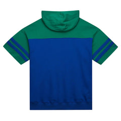 Seattle Seahawks Mitchell & Ness Off Field Vintage Logo Short Sleeve Pullover Hoodie