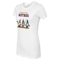 Houston Astros Tiny Turnip Women's Gnomes T-Shirt | MLB For sale