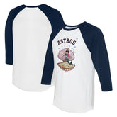 Houston Astros Tiny Turnip Unisex Mermaid 3/4-Sleeve Raglan T-Shirt | MLB Outlet