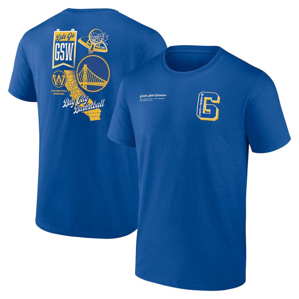 Golden State Warriors Split Zone T-Shirt sale Outlet