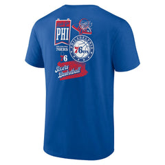 Philadelphia 76ers Split Zone T-Shirt For Sale