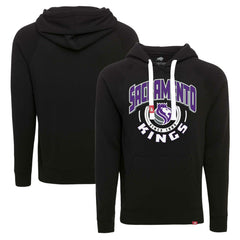 Sacramento Kings Sportiqe Unisex Olsen Super Soft Tri-Blend Raglan Pullover Hoodie For Sale
