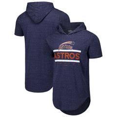 Houston Astros Majestic Threads Tri-Blend Hoodie T-Shirt | MLB Outlet