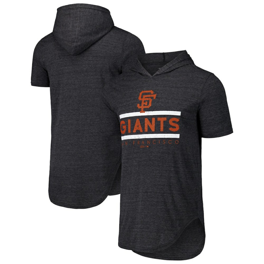 San Francisco Giants Majestic Threads Tri-Blend Hoodie T-Shirt | MLB Near me