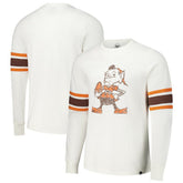 Cleveland Browns 47 brand '47 Gridiron Throwback Premier Brex Long Sleeve T-Shirt