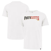 New England Patriots 47 brand '47 Flag Script Franklin T-Shirt