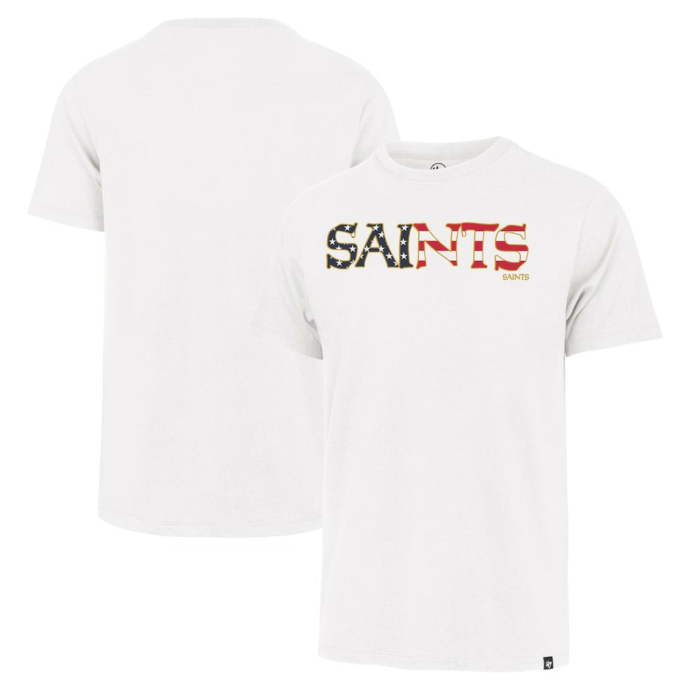 New Orleans Saints 47 brand '47 Flag Script Franklin T-Shirt