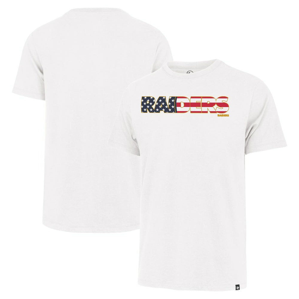 Las Vegas Raiders 47 brand '47 Flag Script Franklin T-Shirt