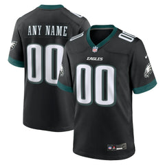 Philadelphia Eagles Nike Alternate Custom Game Jersey
