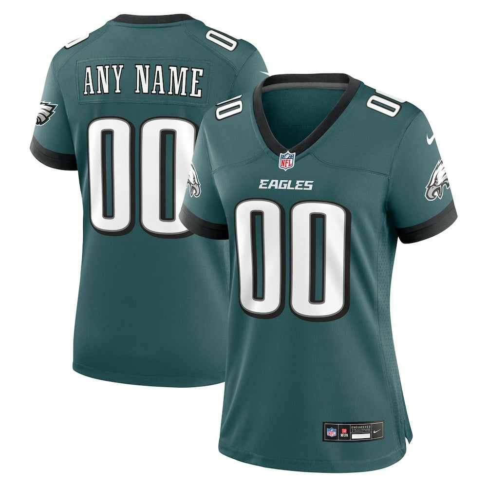 Philadelphia Eagles Nike Women's Custom Game Jersey