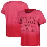 Chicago Bulls Sportiqe Women's Arcadia Sun-Dipped T-Shirt sale Discount