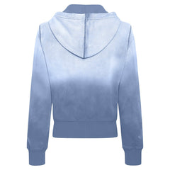 Philadelphia 76ers Sportiqe Women's Carli Sun Fade Full-Zip Hoodie On Sale