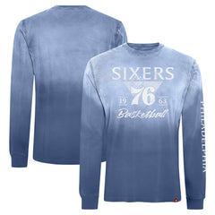 Philadelphia 76ers Sportiqe Unisex Mohave Sun-Dipped Long Sleeve T-Shirt Discount